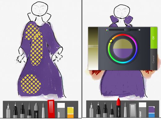 Pattern tool and color editor