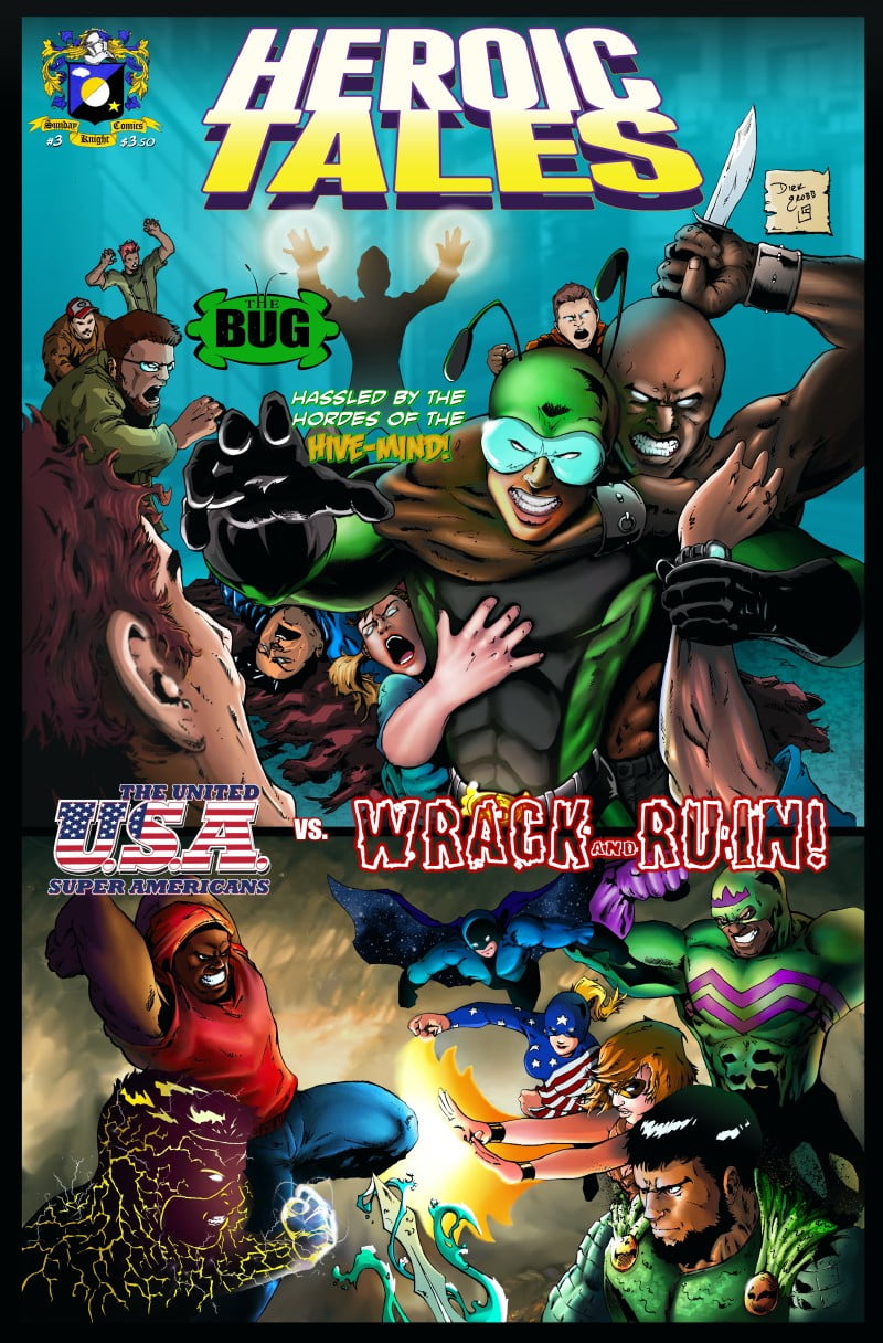 Heroic Tales #3 Cover done