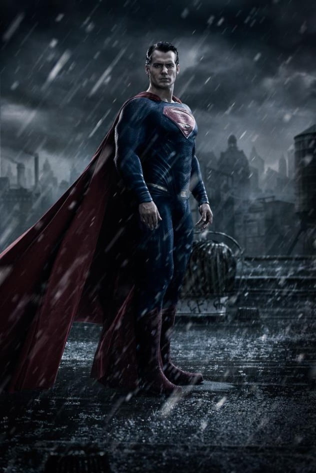 Henry Cavill as Superman in Batman v Superman: Dawn of Justice