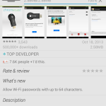 Chromecast App in Canadian Google Play